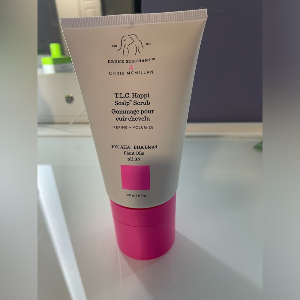 Brand New Drunk Elephant T.L.C. Happi Scalp Scrub 180ml